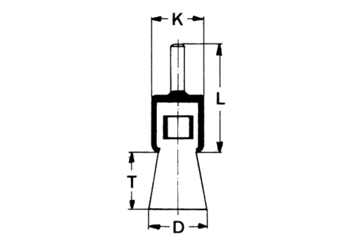 BROSSES PINÇEAU FILS ONDULÉS AVEC TIGE DE 6
