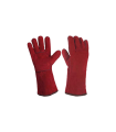 GANT DE SOUDEUR TOUT CROÛTE DE BOVIN ROUGE