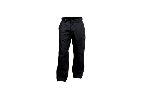 PANTALON DE TRAVAIL IGNIFUGÉ POUR SOUDEUR AVEC POCHES GENOUILLÈRES