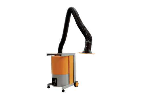 MOBIL CLEAN APPAREIL MOBILE DE FILTRATION AVEC BRAS SOUPLE D'ASPIRATION 3M