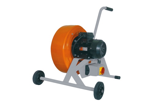 VENTILATEUR ASPIRANT MOBILE 2.000 M³/H 0,75 KW 3 X 400 V / 50 HZ