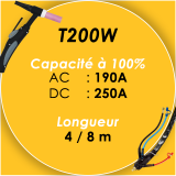 TORCHE TIG T200W